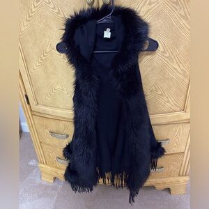 Gorgeous long fur vest